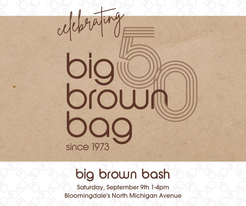 Large brown cheap bag bloomingdale's
