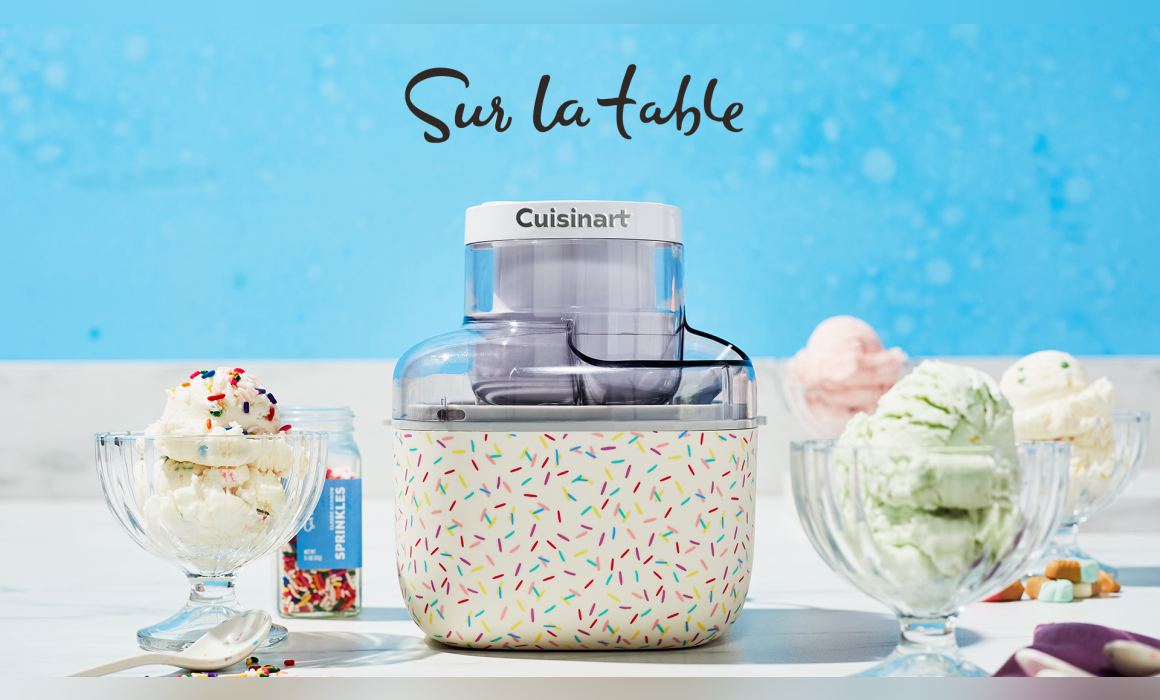 New at Sur La Table: Cuisinart 1-Pint Wonder Ice Cream Maker - 900 North Michigan Shops